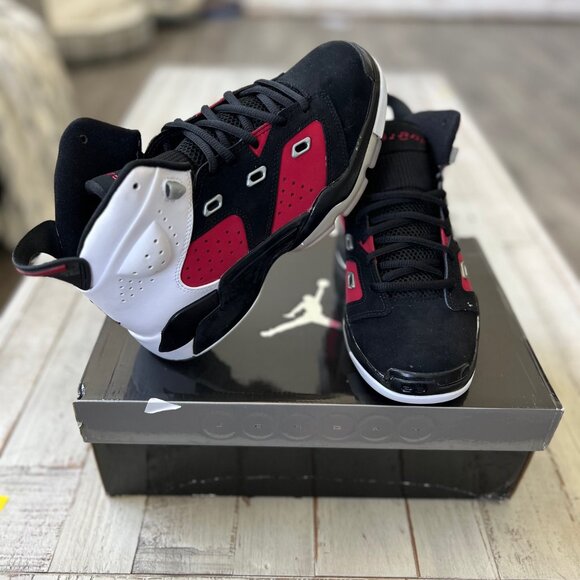 Air Jordan 6-17-23 GS Carmine Athletic Shoes Youth Size